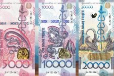 Kazakistan “kağıt parasında ki” Rusça harfleri kaldırdı