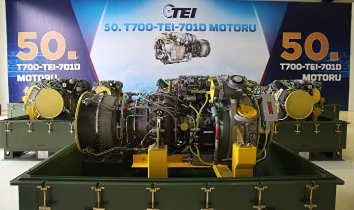T700-TEI-701D motoru