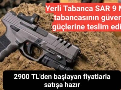 Yerli Tabanca SAR 9 METE tabancasının güvenlik güçlerine teslim edildi.