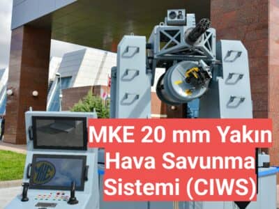 MKE 20 mm Yakın Hava Savunma Sistemi (CIWS)