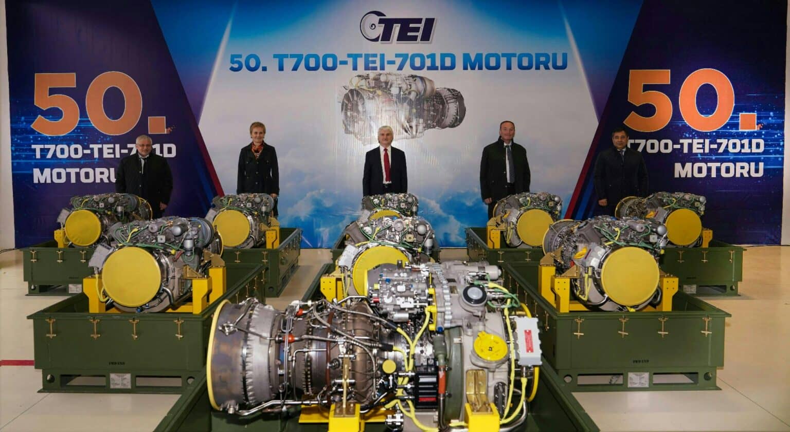 T700-TEI-701D Turboşaft Motoru Özellikleri: