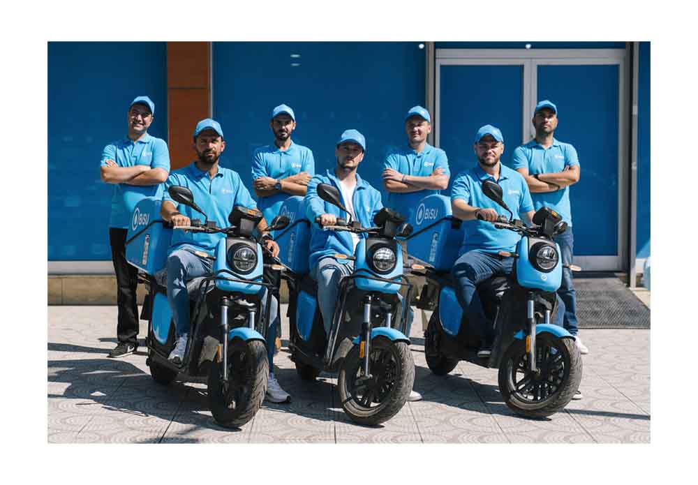 BiSU Rakun’dan 100 adet elektrikli motosiklet aldı