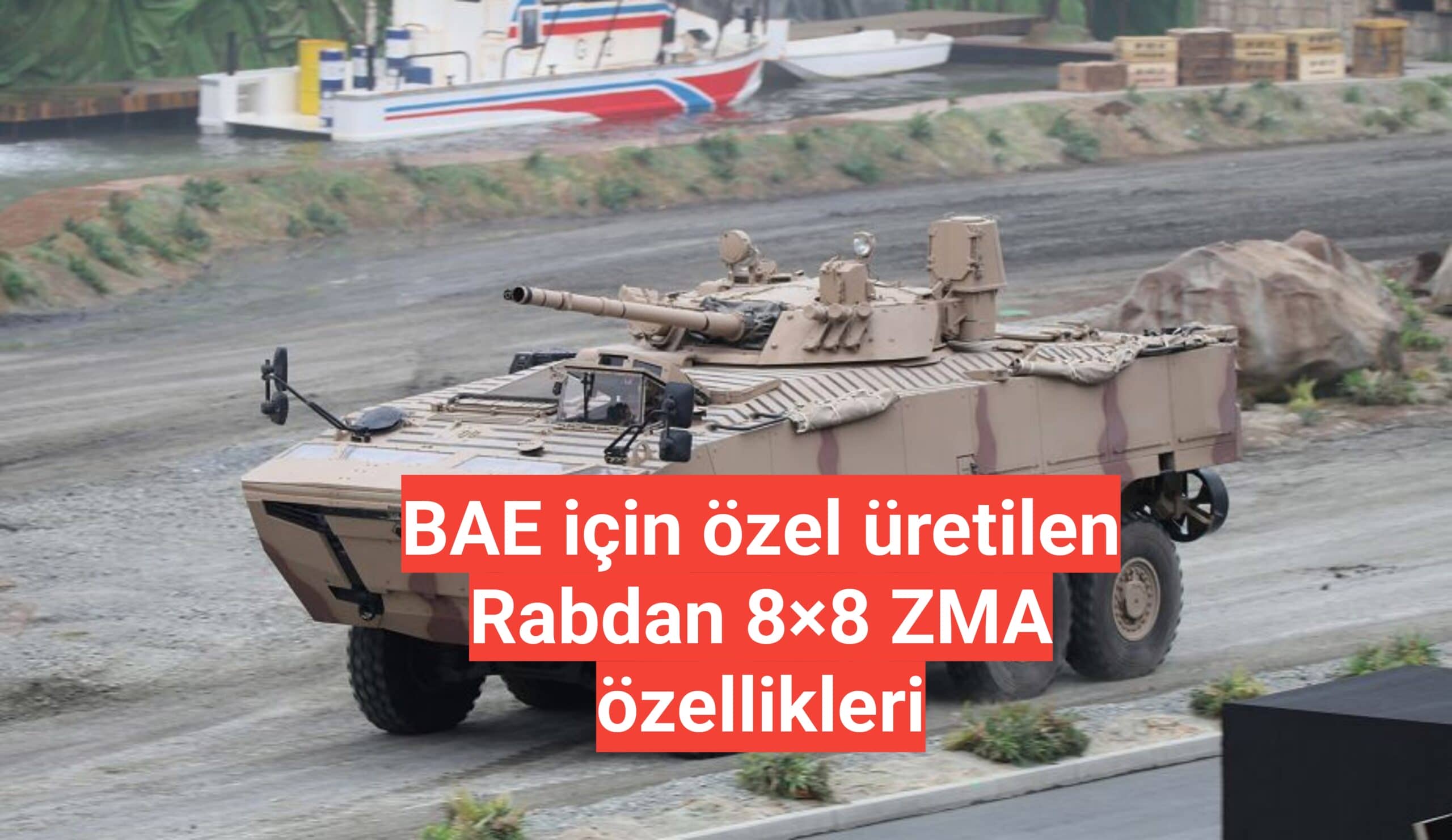 BAE için özel üretilen Rabdan 8×8 ZMA özellikleri