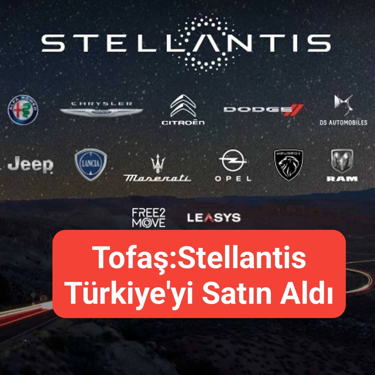 Tofaş, Stellantis Türkiye'yi Satın Aldı