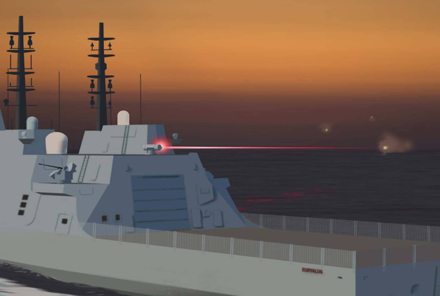 Türk Deniz Kuvvetleri Lazer Elektronik Taarruz Sistemi envanterine kattı.