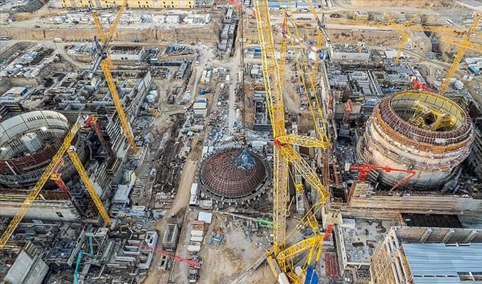 Akkuyu'da İlk nükleer reaktör 2023'te aktif edilecek 