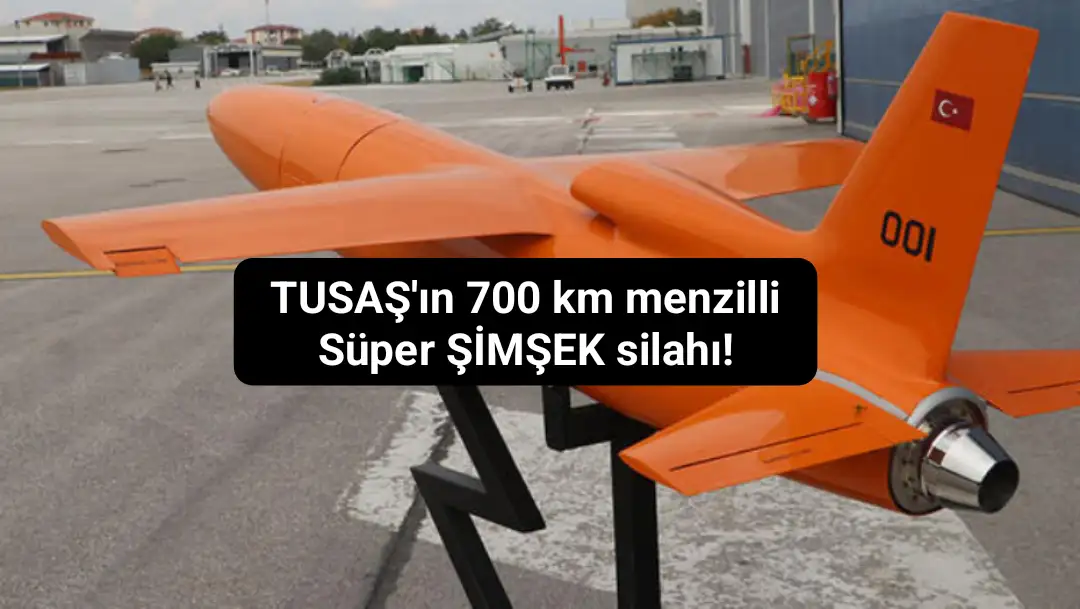 TUSAŞ'ın 700 km menzilli Süper ŞİMŞEK silahı!